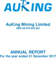 AuKing Mining Limited
