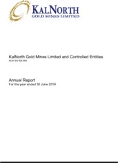 KalNorth Gold Mines Limited