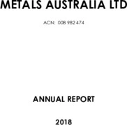 Metals Australia Limited