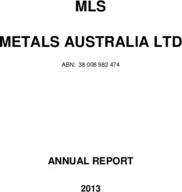 Metals Australia Limited