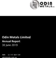 Odin Metals Limited