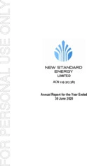 New Standard Energy Limited