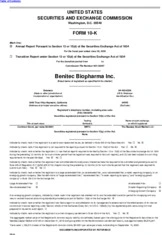 Benitec Biopharma Inc.