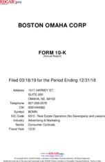 Boston Omaha Corporation