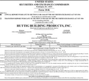 Huttig Building Products Inc.