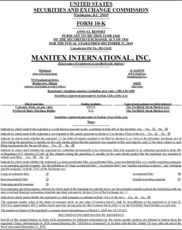 Manitex International, Inc.