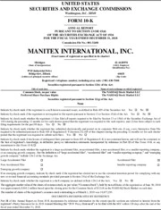 Manitex International, Inc.