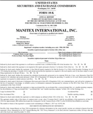 Manitex International, Inc.