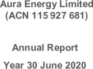Aura Energy Limited