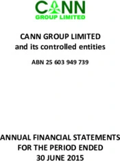 Cann Group Limited