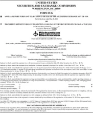 Richardson Electronics Ltd.