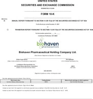 Biohaven Pharmaceutical Holding Company Ltd.