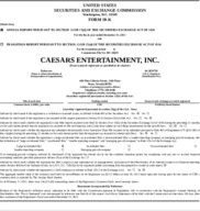 Caesars Entertainment Corporation