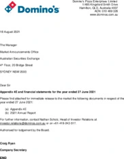 Domino's Pizza Enterprises Ltd.