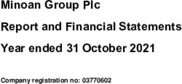 Minoan Group Plc