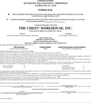 The Chefs Warehouse