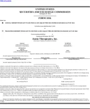 Astria Therapeutics Inc