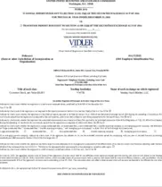 Vidler Water Resources, Inc.