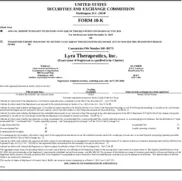 Lyra Therapeutics, Inc.