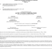Acme United Corporation