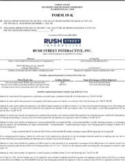 Rush Street Interactive, Inc.