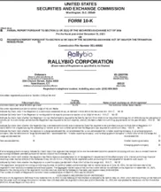 Rallybio Corporation