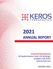 Keros Therapeutics, Inc.