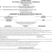 Farmers & Merchants Bancorp