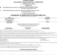 Farmers & Merchants Bancorp