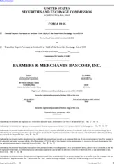Farmers & Merchants Bancorp