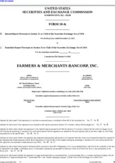 Farmers & Merchants Bancorp