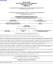 Southern First Bancshares, Inc.