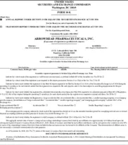 Arrowhead Pharmaceuticals, Inc.