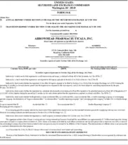 Arrowhead Pharmaceuticals, Inc.