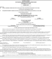 Arrowhead Pharmaceuticals, Inc.