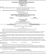 Arrowhead Pharmaceuticals, Inc.
