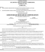 Arrowhead Pharmaceuticals, Inc.