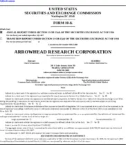 Arrowhead Pharmaceuticals, Inc.