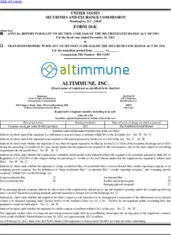 Altimmune, Inc.