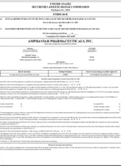 Amphastar Pharmaceuticals Inc