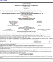 Ampio Pharmaceuticals