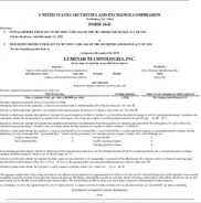 Luminar Technologies, Inc.