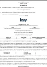 Loop Industries, Inc.
