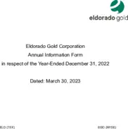 Eldorado Gold Corp