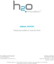 H2O Innovation Inc.