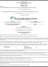 Blue Dolphin Energy Co.