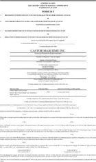 Castor Maritime Inc.