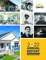 Cavco Industries Inc.