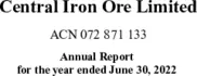 Central Iron Ore Limited