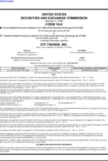 Citi Trends, Inc.
